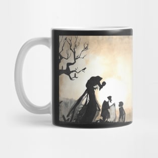 Deathly Hallows Watercolor Mug